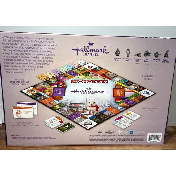Monopoly Hallmark Channel Edition Board Game - Picture 3 of 5